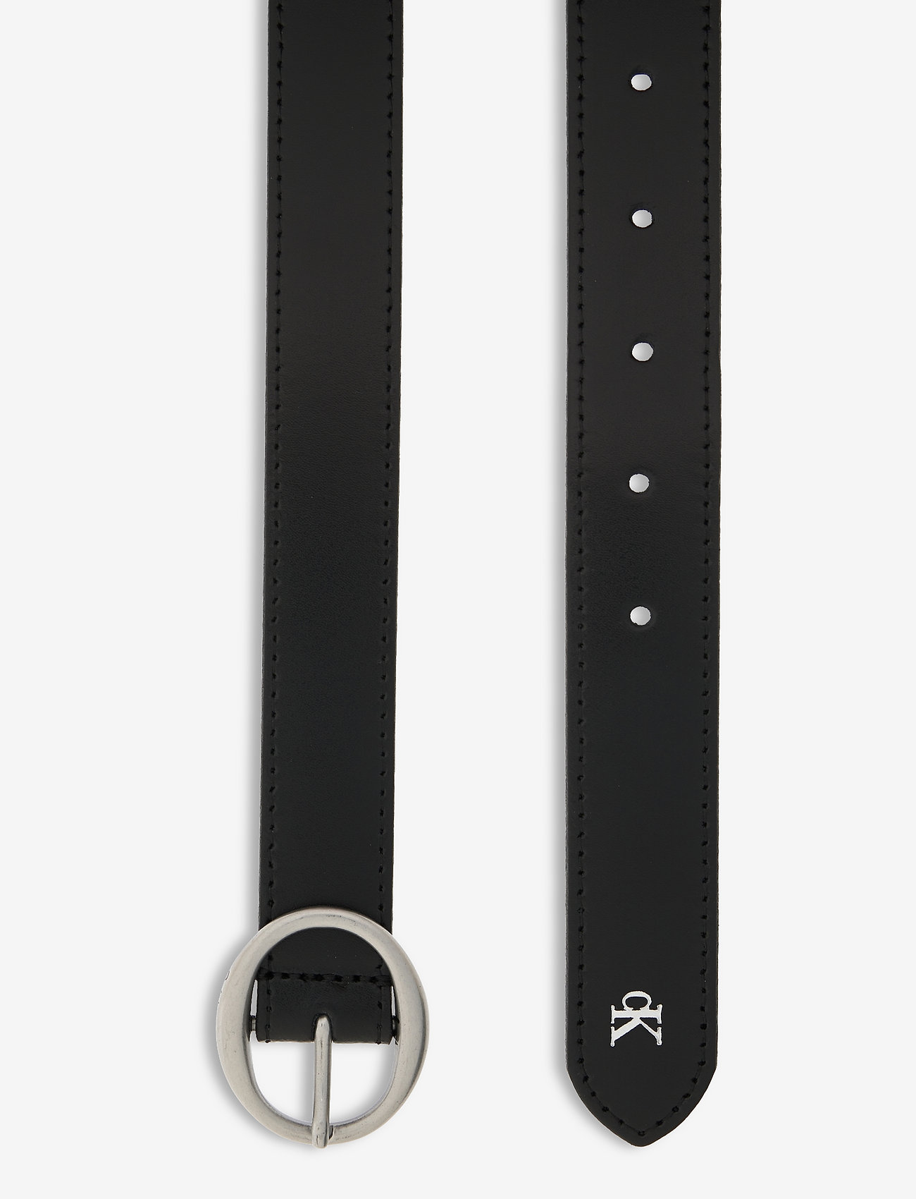 Calvin Klein - CLASSIC ROUND BUCKLE BELT 25MM - black - 1