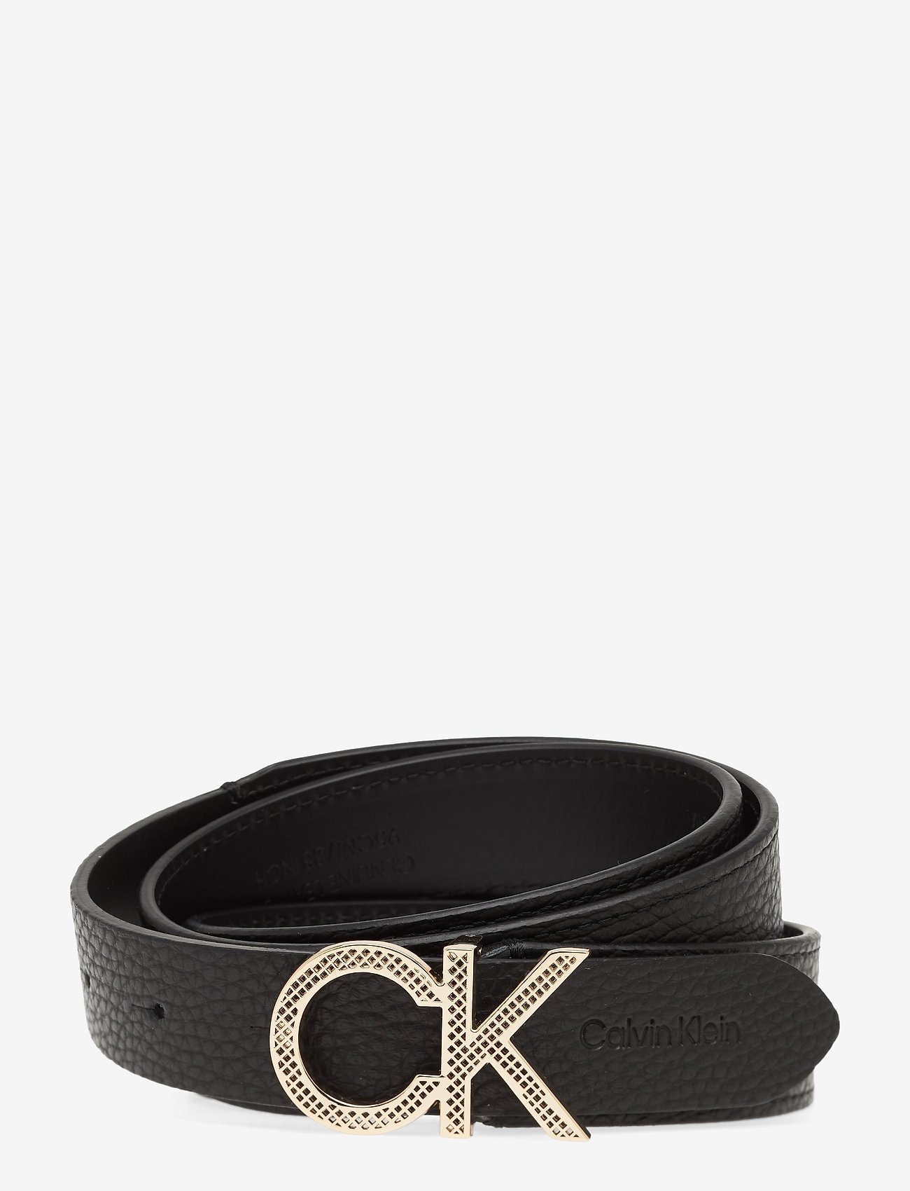 Calvin Klein - RE-LOCK MESH CK 3CM BELT - ck black - 0