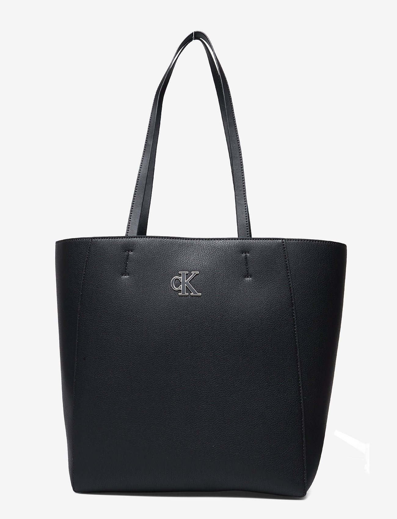 Calvin Klein - MINIMAL MONOGRAM SHOPPER32 - black - 0
