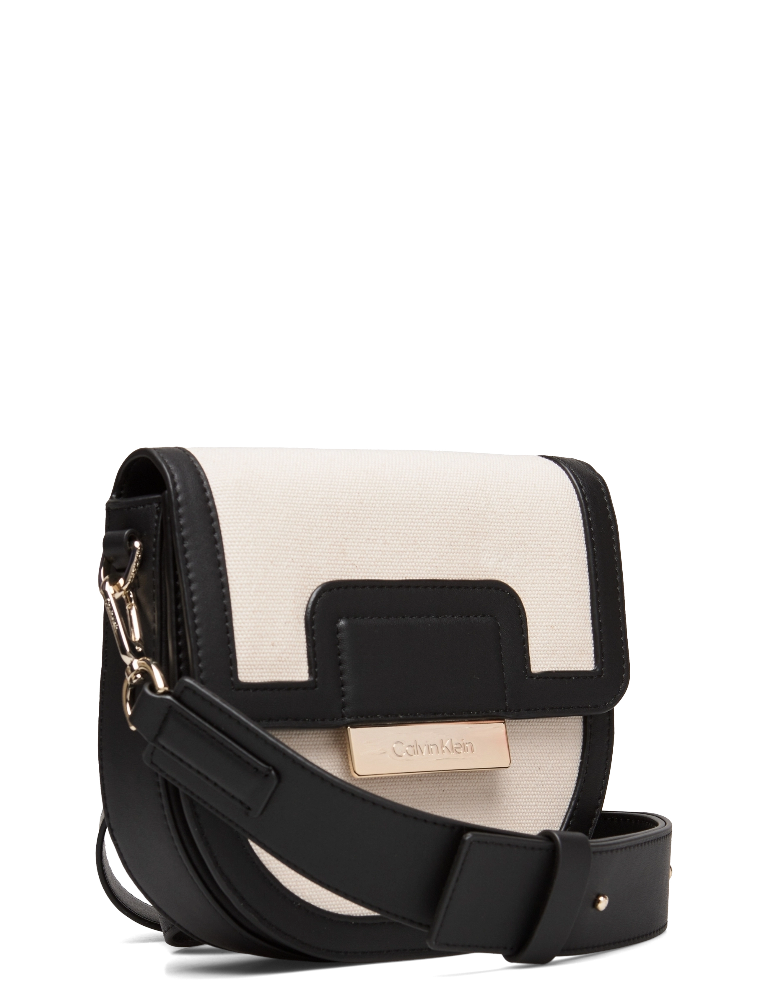 Calvin Klein - CK CORE SADDLE BAG SM CNVS - sand - 2