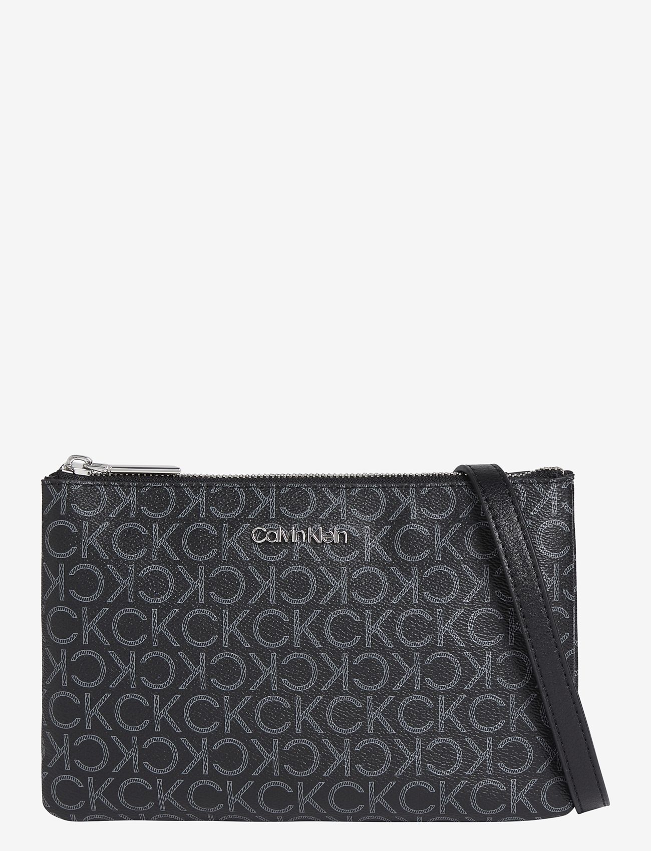 Calvin Klein - CK MUST EW XBODY MONO - crossbody bags - black mono - 1