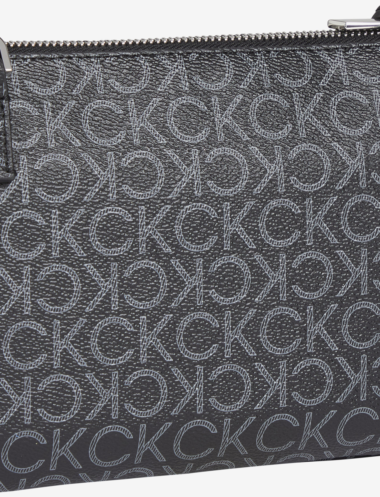 Calvin Klein - CK MUST EW XBODY MONO - crossbody bags - black mono - 2