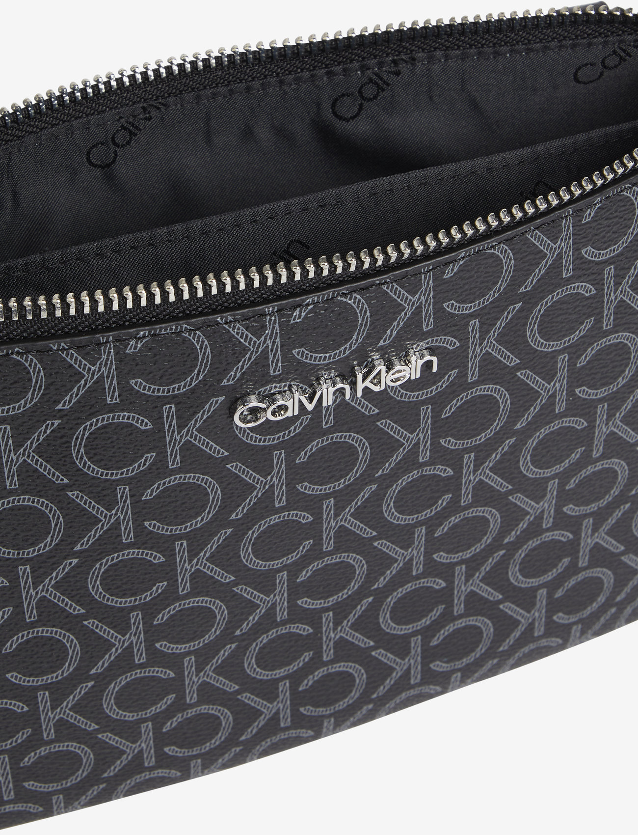 Calvin Klein - CK MUST EW XBODY MONO - crossbody bags - black mono - 3