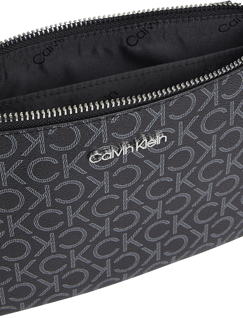 Calvin Klein - CK MUST EW XBODY MONO - crossbody bags - black mono - 3