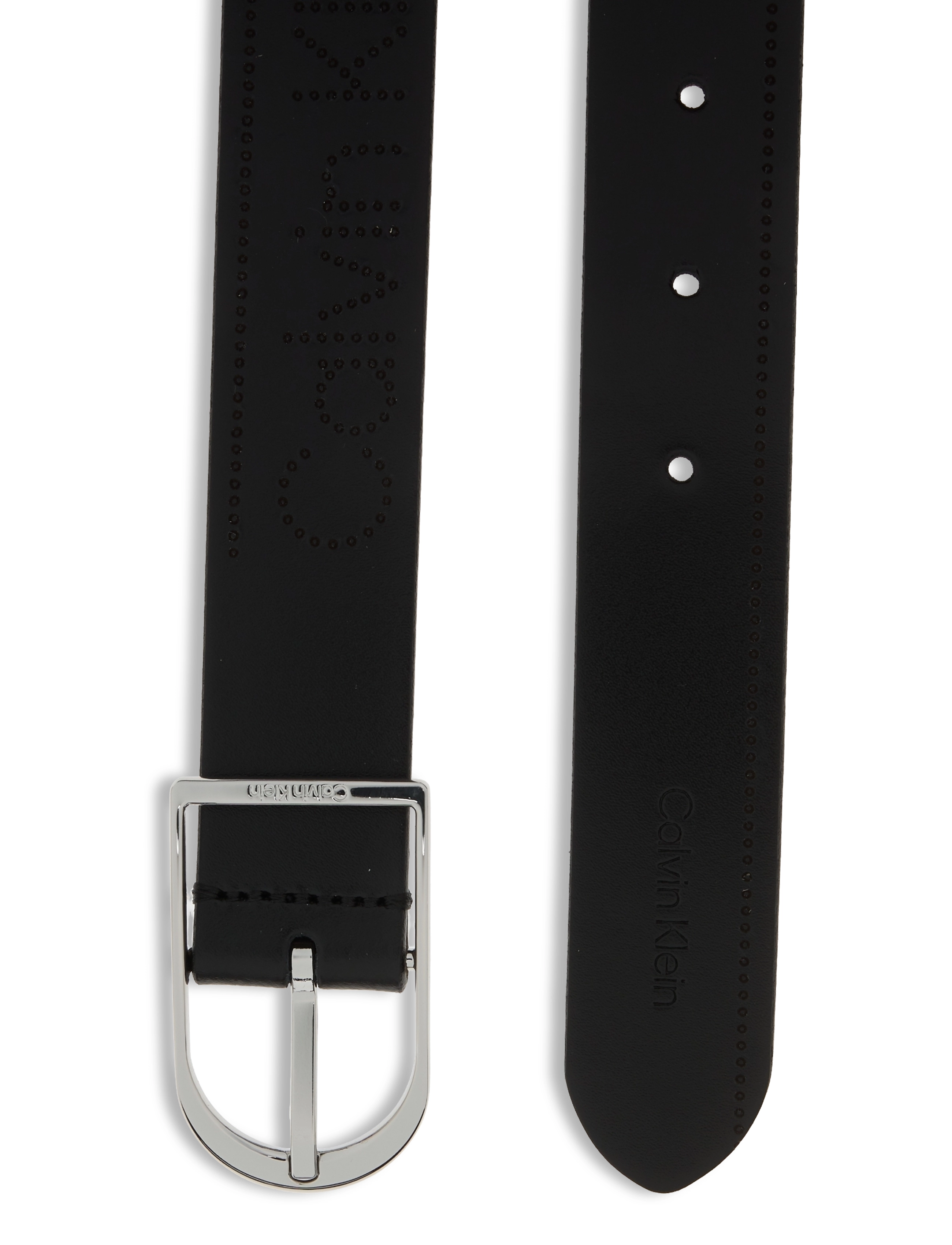 Calvin Klein - CK MUST BRIDGE 3CM BELT PERF - ck black - 1