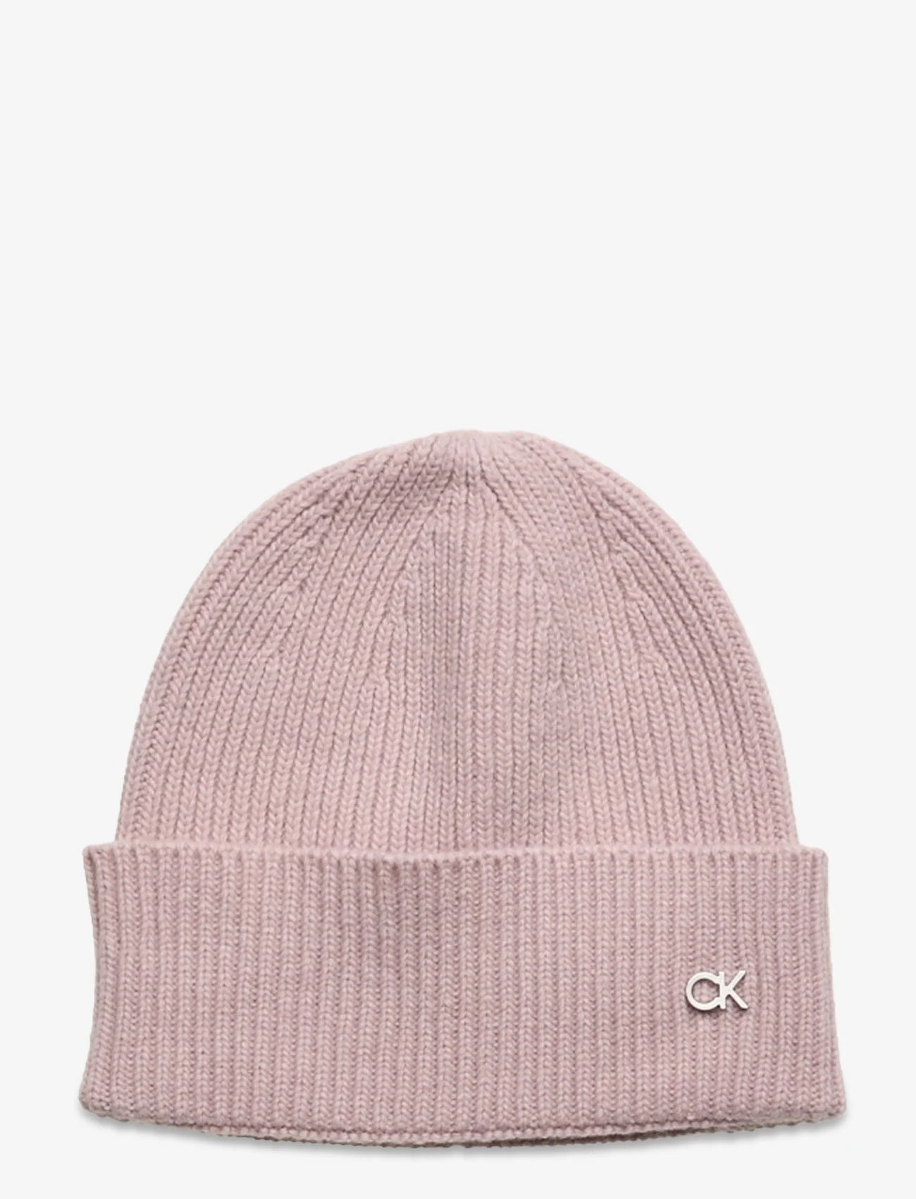 Calvin Klein - RE-LOCK BEANIE - kepurės - pale mauve - 0