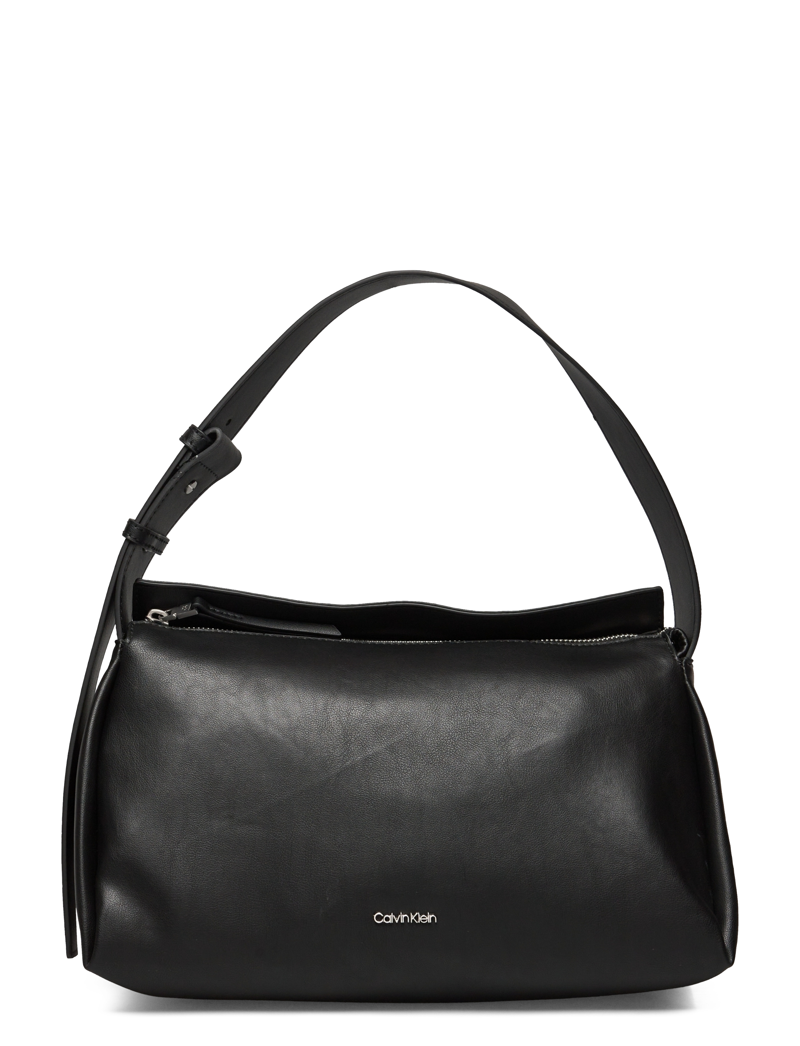 ELEVATED SOFT SHOULDER BAG SM - CK BLACK