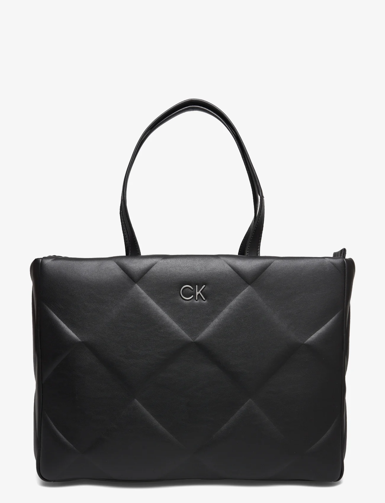 Calvin Klein - RE-LOCK QUILT TOTE LG - ck black - 0