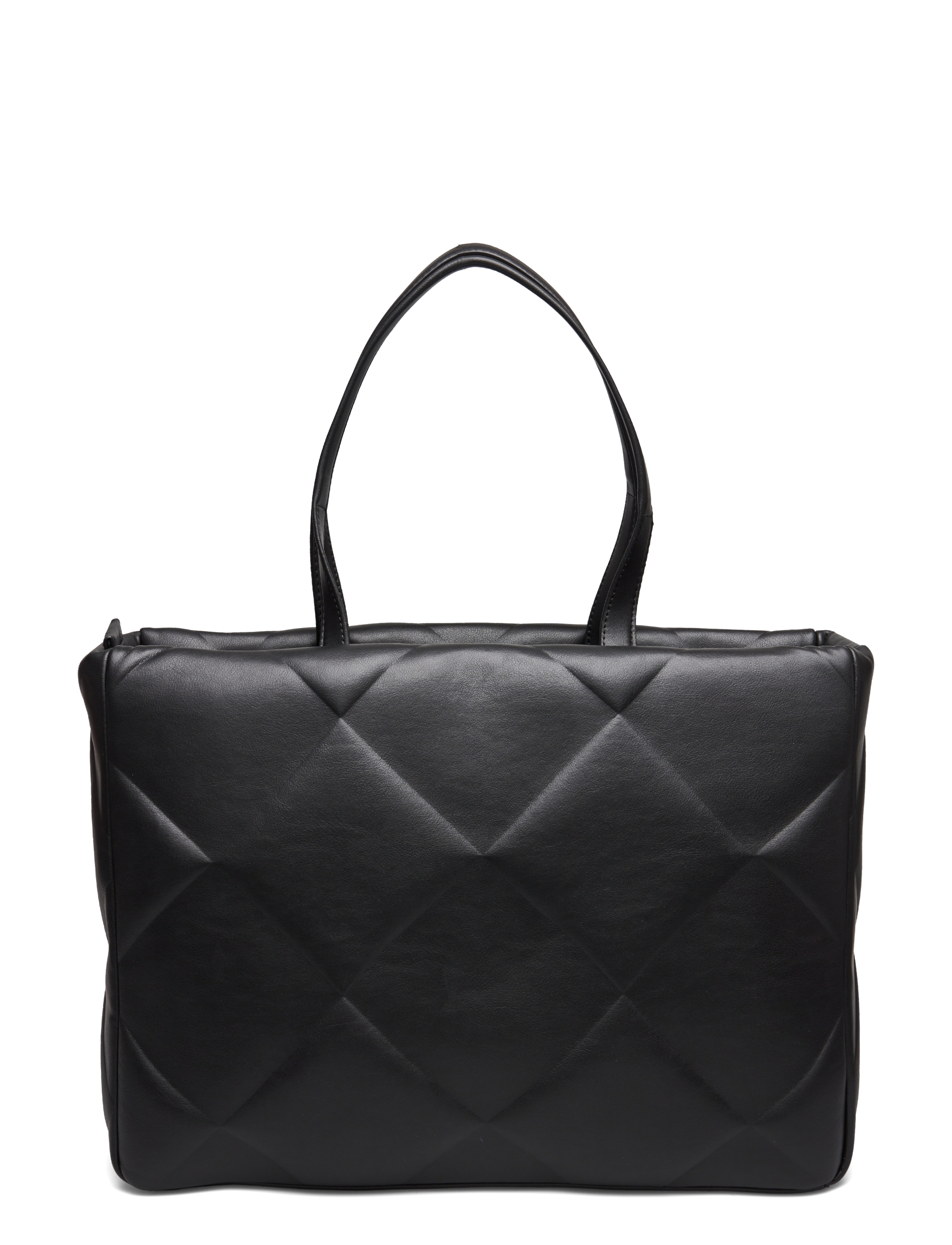Calvin Klein - RE-LOCK QUILT TOTE LG - ck black - 1