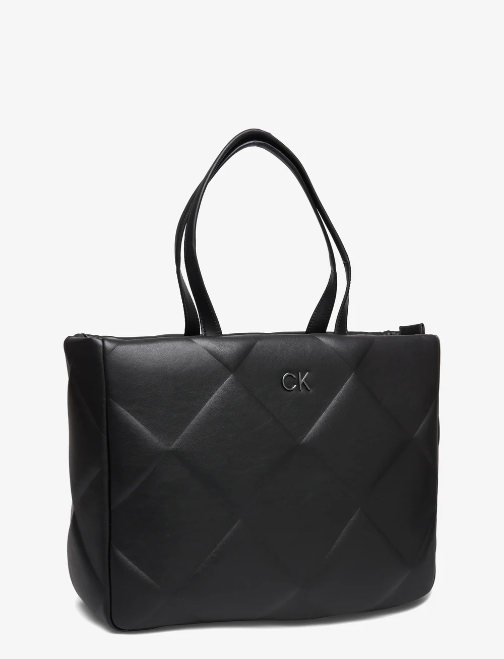 Calvin Klein Re lock Quilt Tote Lg shoppers tote bags shop