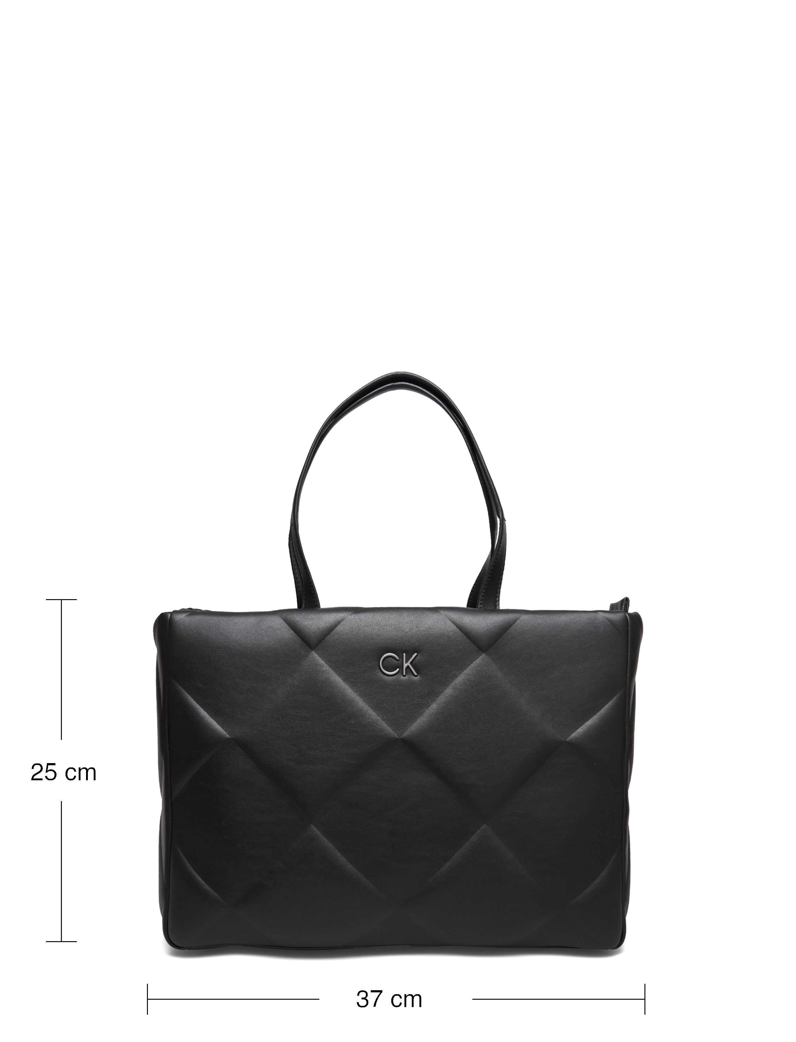 Calvin Klein - RE-LOCK QUILT TOTE LG - ck black - 5