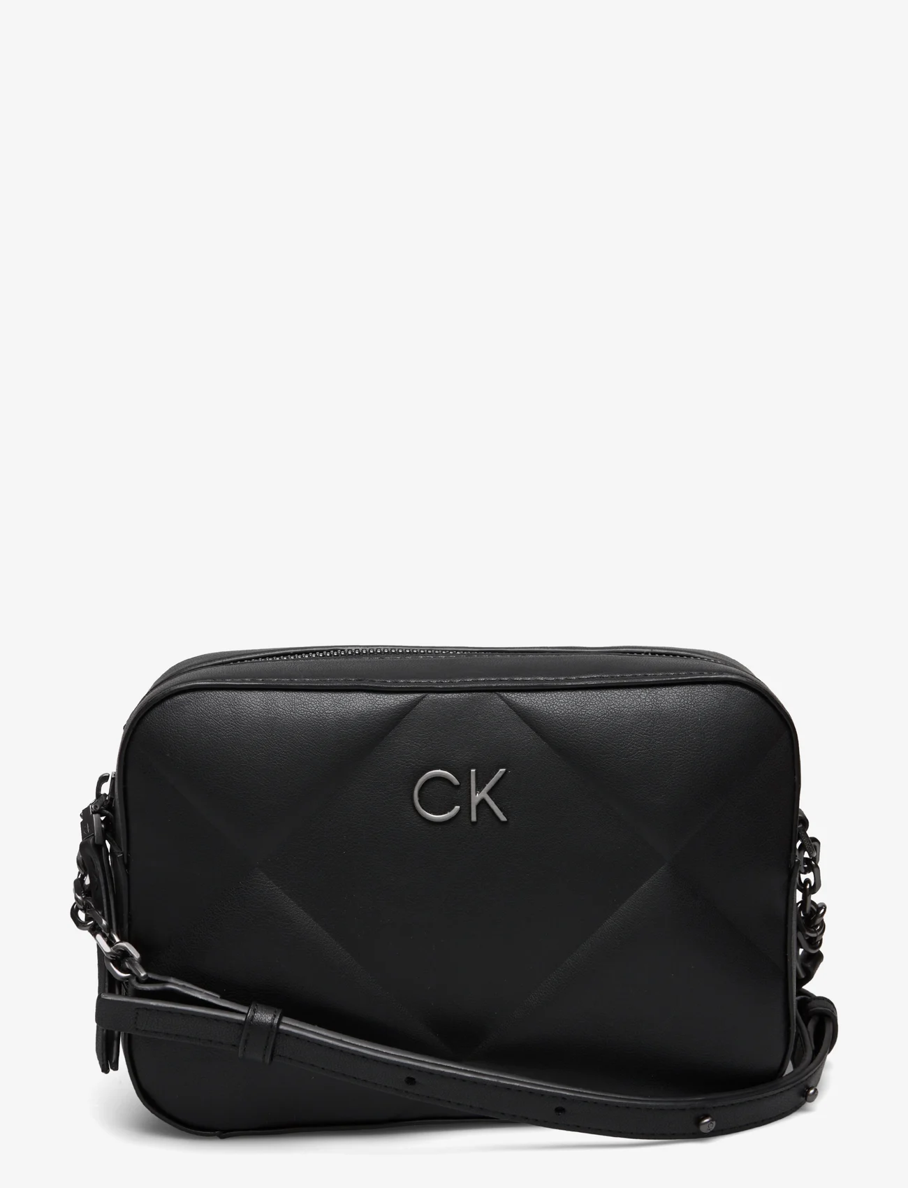 Calvin Klein - RE-LOCK QUILT CAMERA BAG - syntymäpäivälahjat - ck black - 0