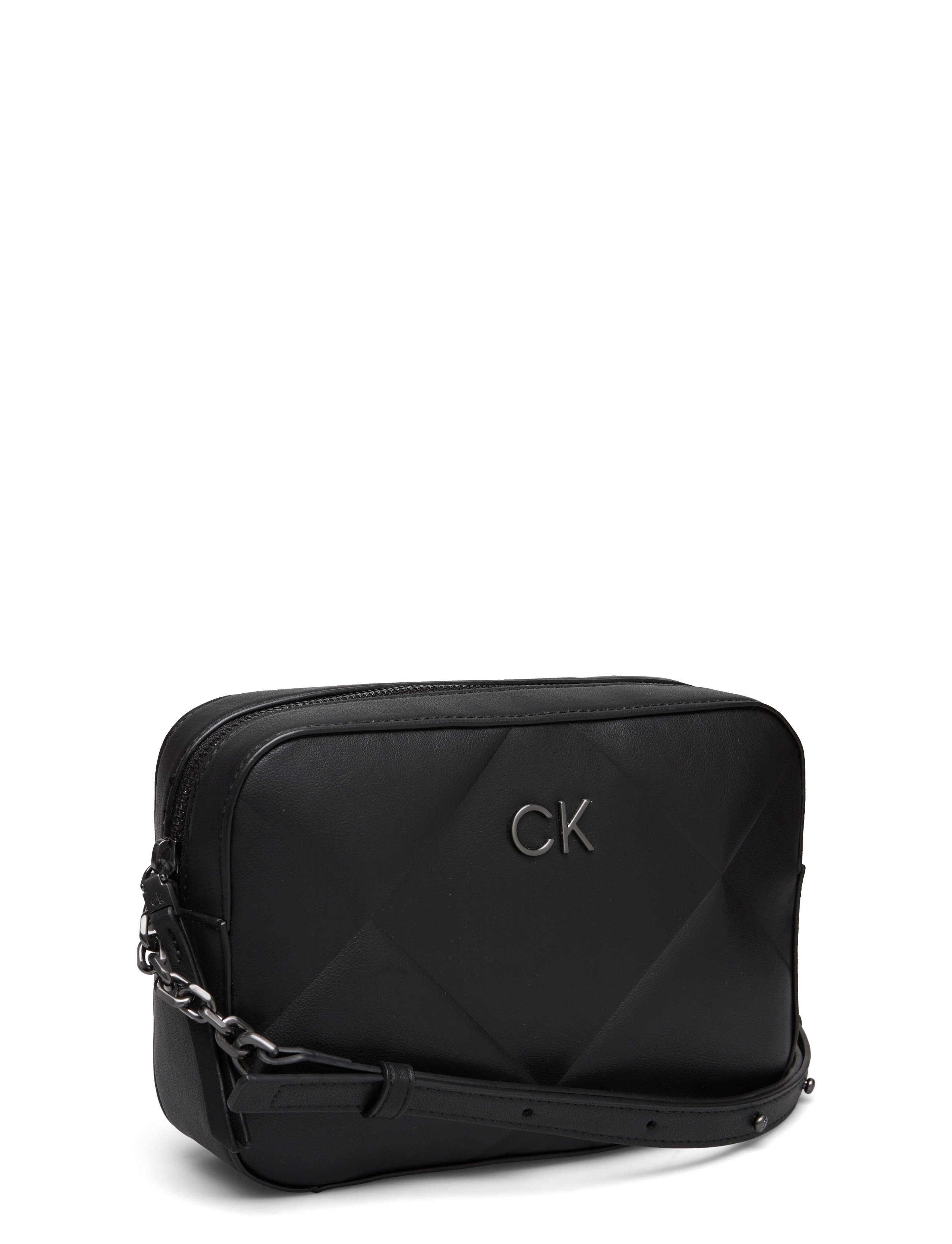 Calvin Klein - RE-LOCK QUILT CAMERA BAG - ck black - 2