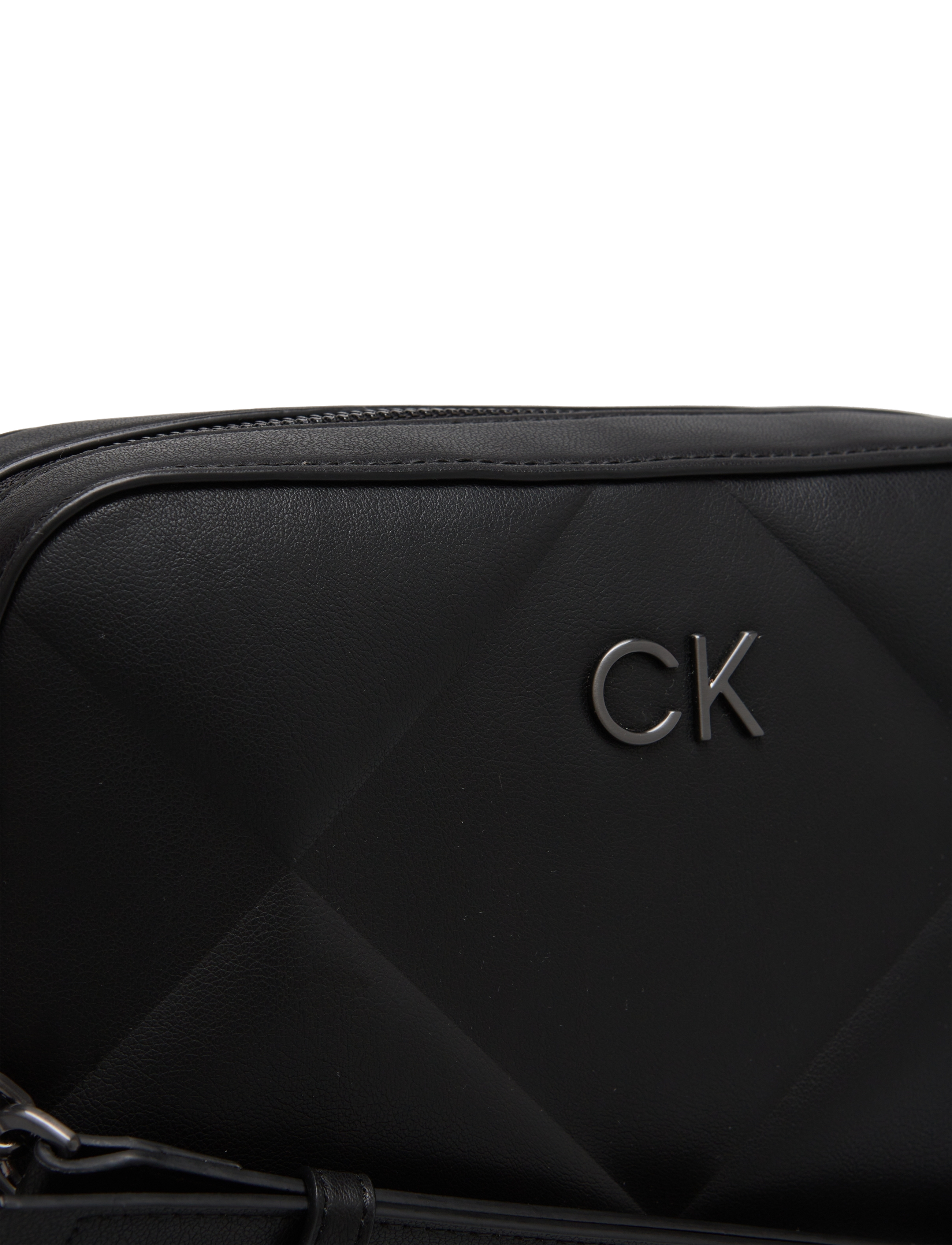 Calvin Klein - RE-LOCK QUILT CAMERA BAG - ck black - 3