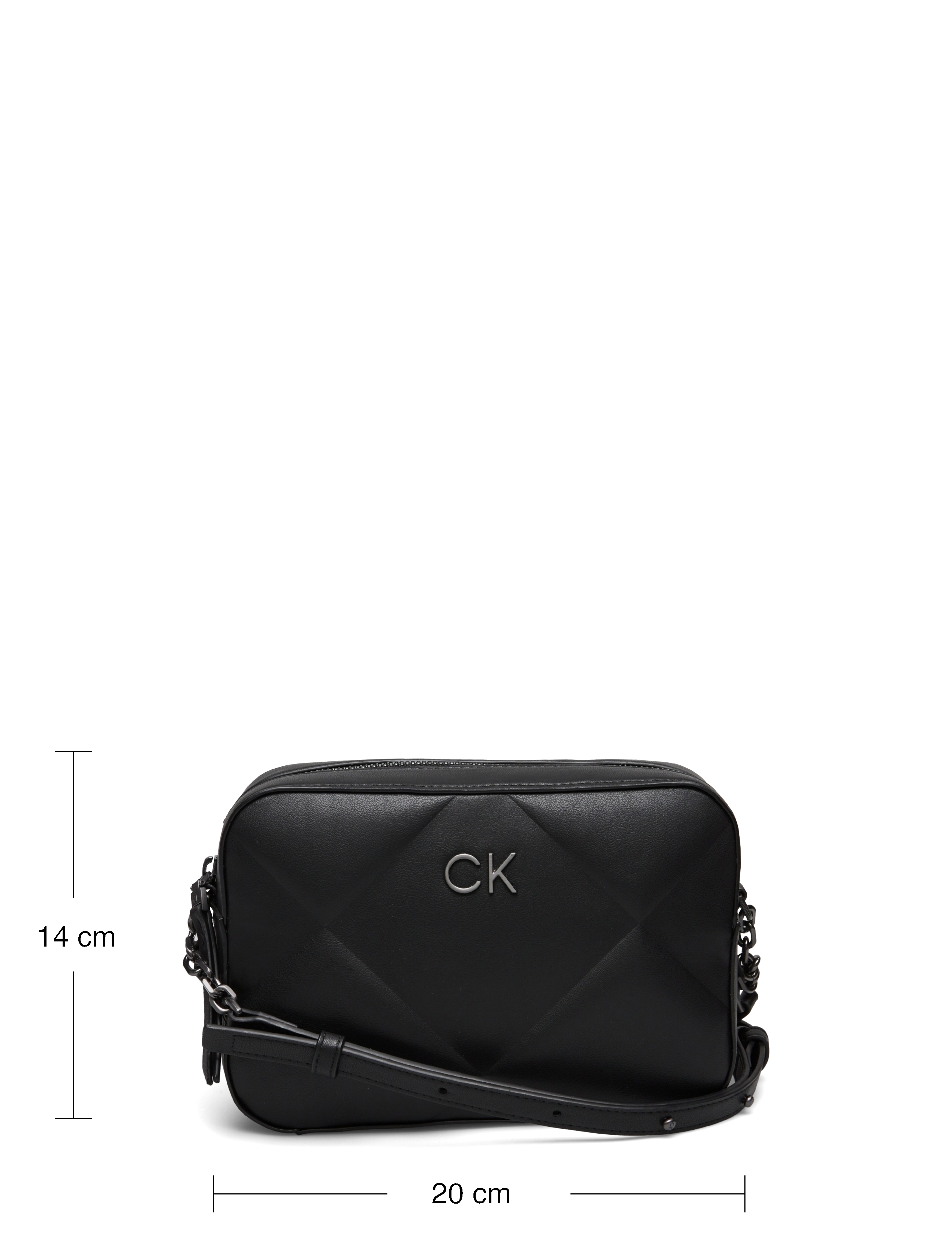Calvin Klein - RE-LOCK QUILT CAMERA BAG - ck black - 5