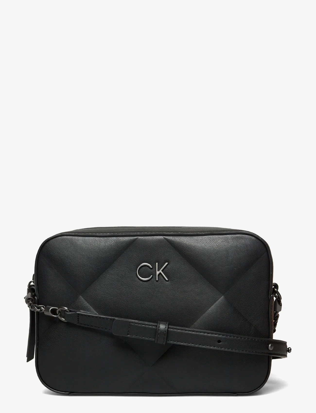 Calvin Klein - RE-LOCK QUILT CAMERA BAG - prezenty urodzinowe - ck black - 0