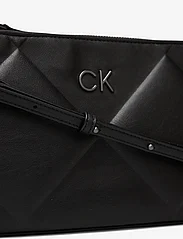 Calvin Klein - RE-LOCK QUILT CROSSBODY - dzimšanas dienas dāvanas - ck black - 3