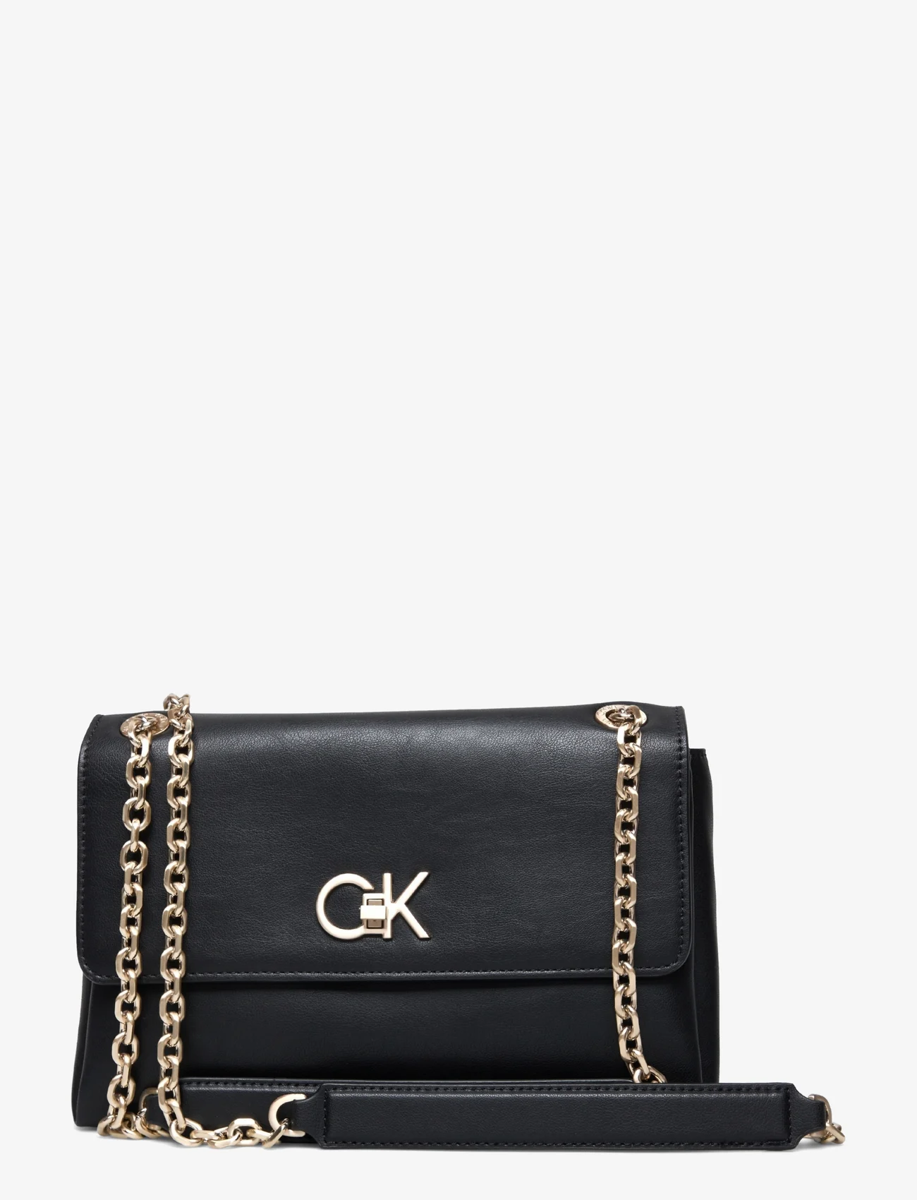 Calvin Klein - RE-LOCK EW CONV CROSSBODY - birthday gifts - ck black - 0