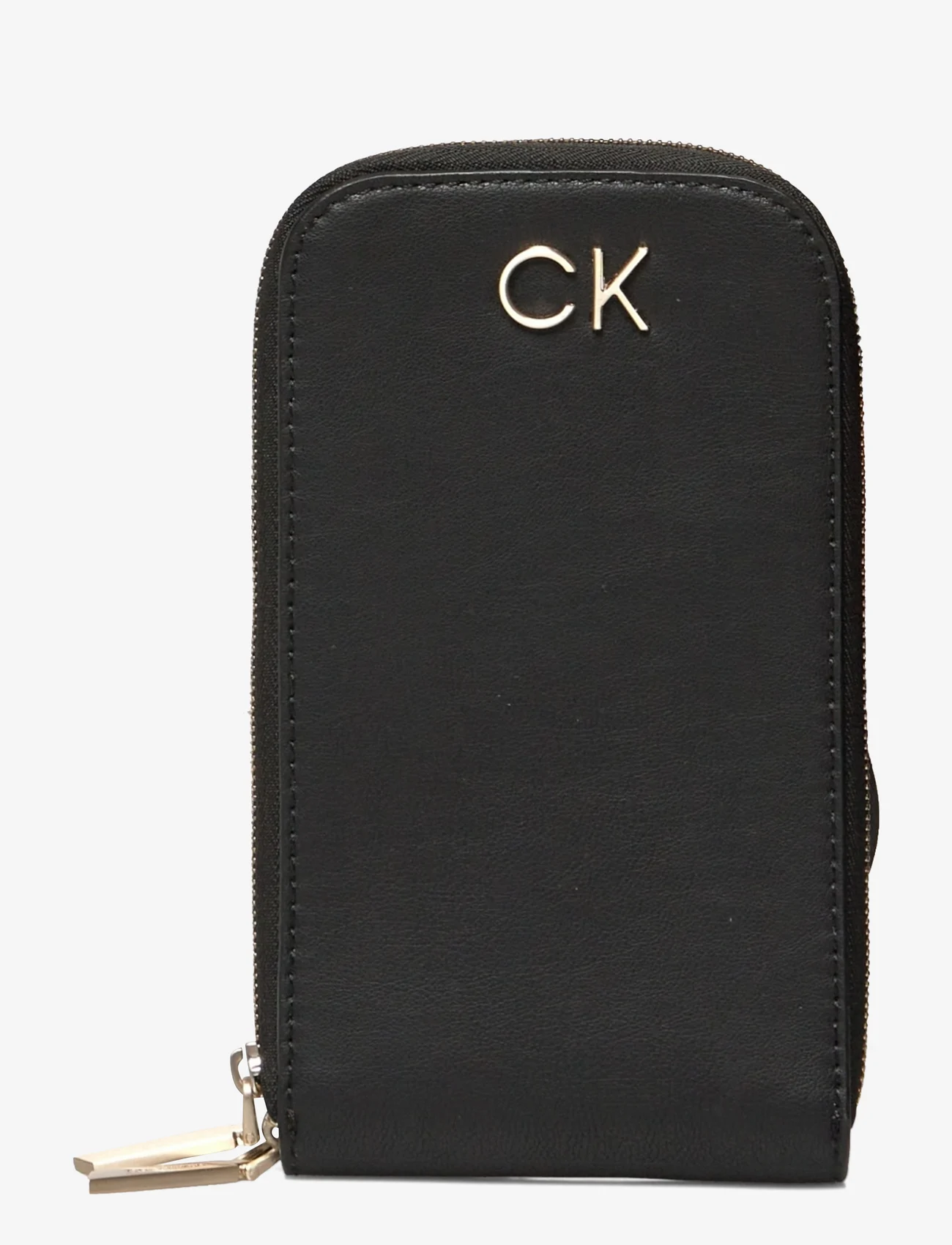 Calvin Klein - RE-LOCK PHONE CROSSBODY - mobilholdere - ck black - 0