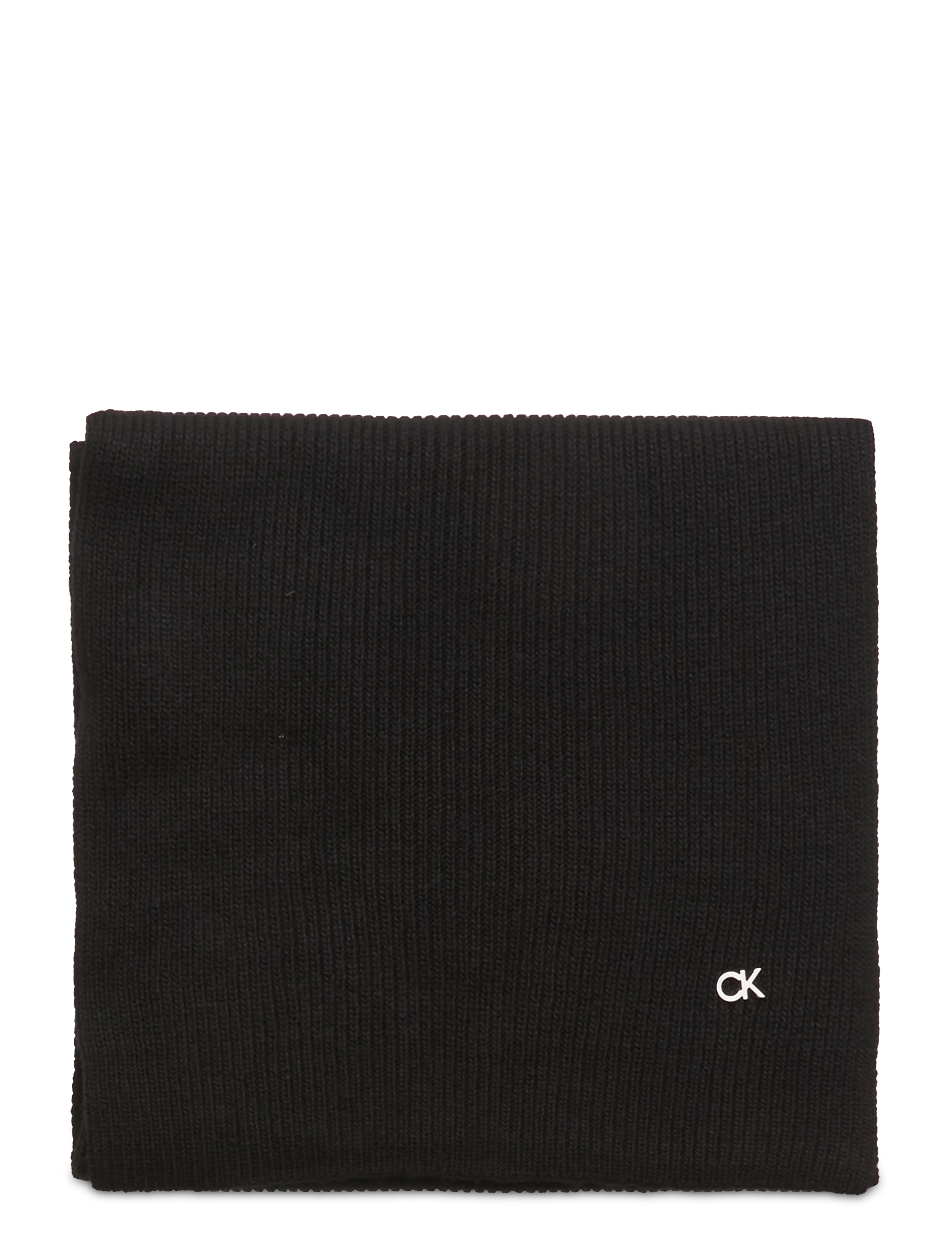 Calvin Klein - RE-LOCK KNIT SCARF 30X180 - ck black - 1