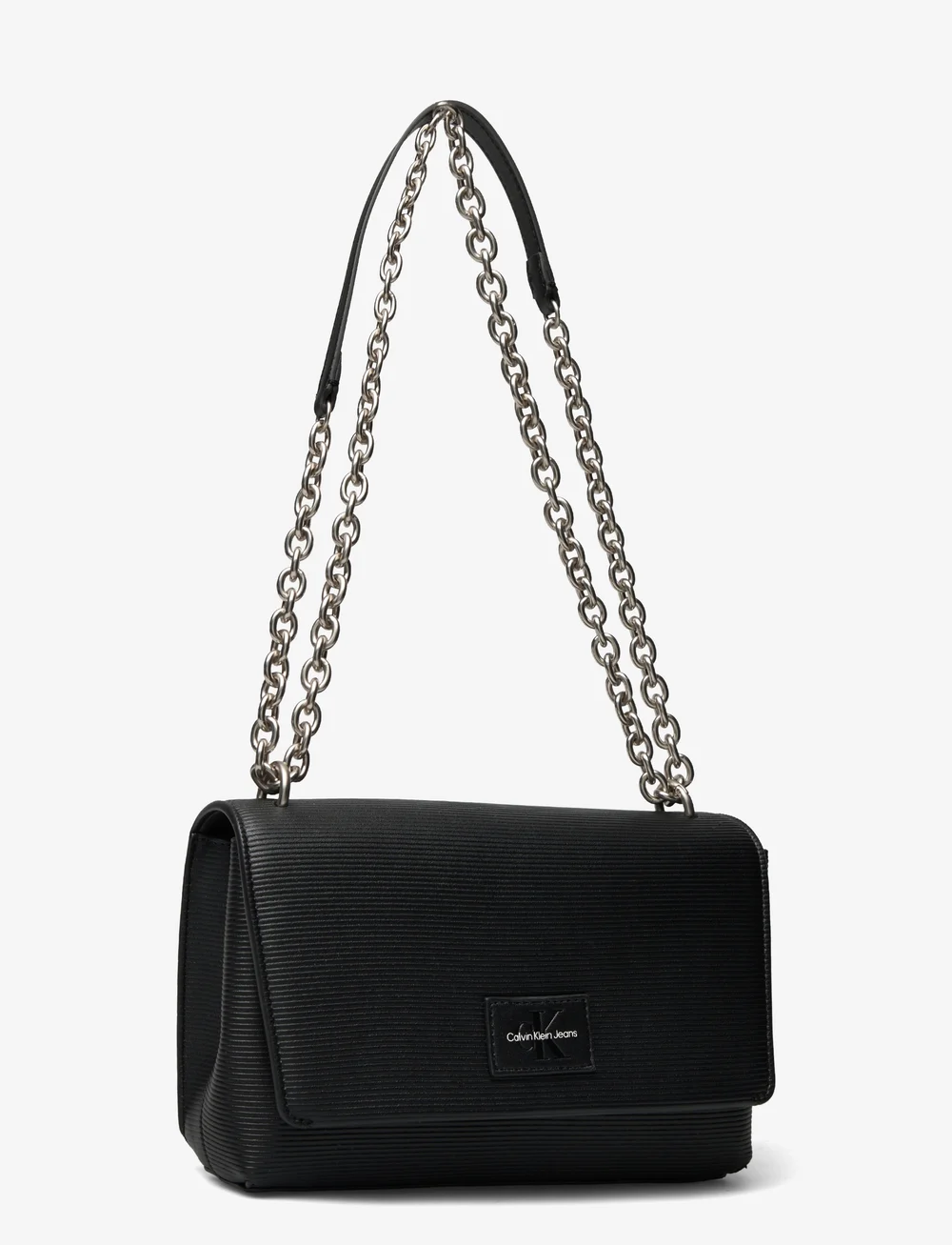 Calvin Klein Sculpted Ew Flap Conv25 Chain Crossbody Bags