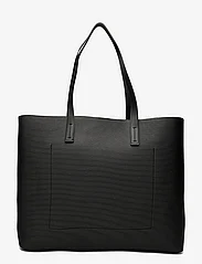 Calvin Klein - MINIMAL MONOGRAM SLIM TOTE34 T - pirkinių krepšiai - black - 1