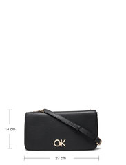 Calvin Klein - RE-LOCK DOUBLE GUSETTE - dzimšanas dienas dāvanas - ck black - 5