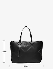 Calvin Klein - RE-LOCK QUILT TOTE LG - shoppingväskor - ck black - 5
