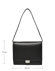 Calvin Klein - ARCHIVE HARDWARE SHOULDER BAG - ballīšu apģērbs par outlet cenām - ck black - 5