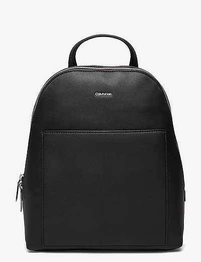 Calvin klein discount leather backpack womens