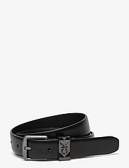 Calvin Klein - RE-LOCK SQR BUCKLE BELT 25MM - belts - ck black - 0
