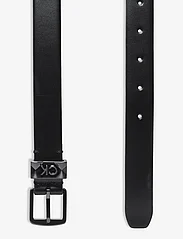 Calvin Klein - RE-LOCK SQR BUCKLE BELT 25MM - belts - ck black - 1