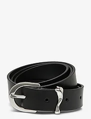 Calvin Klein - CK MUST ORGANIC LOOP BELT 25MM - belts - ck black - 0