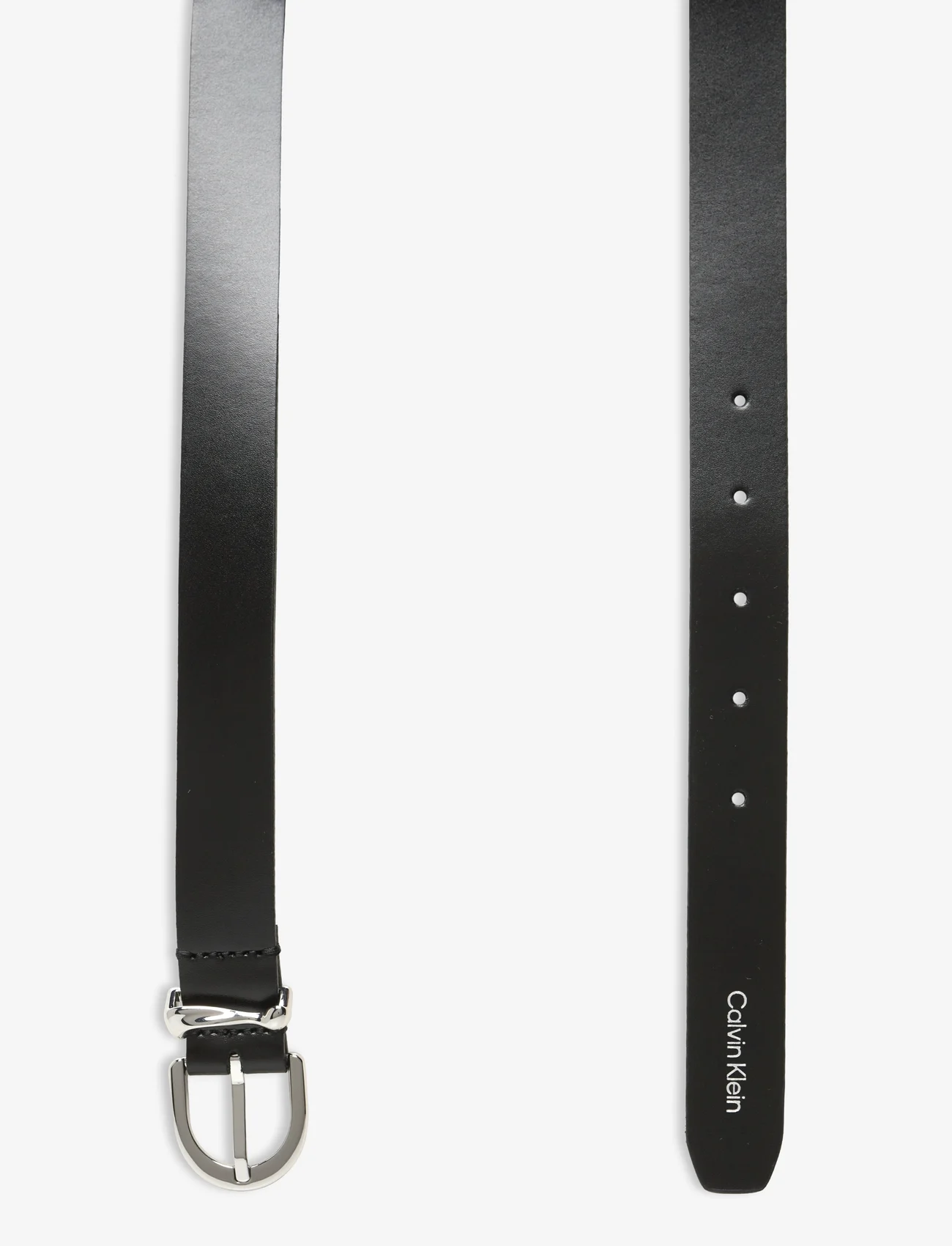 Calvin Klein - CK MUST ORGANIC LOOP BELT 25MM - belts - ck black - 1