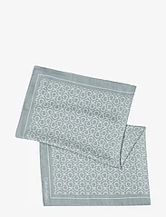 Calvin Klein - SILK MONOGRAM BANDANA 70X70 - tynde tørklæder - pigeon - 0