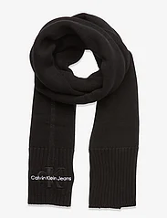 Calvin Klein - GIFTING LOGO BEANIE/SCARF - kaulahuivit - black - 3