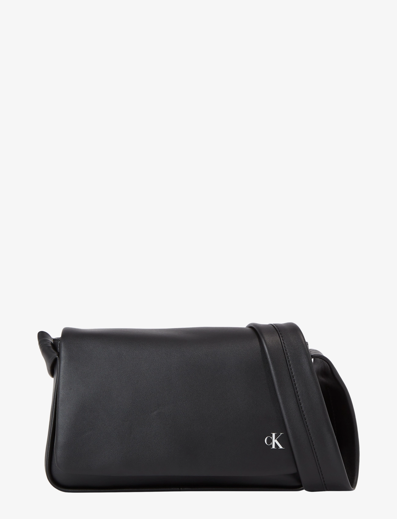 BLOCK FLAP SHOULDERBAG25 PU
