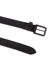 Calvin Klein - QUILT SQUARE BUCKLE 25 MM - belts - ck black - 2