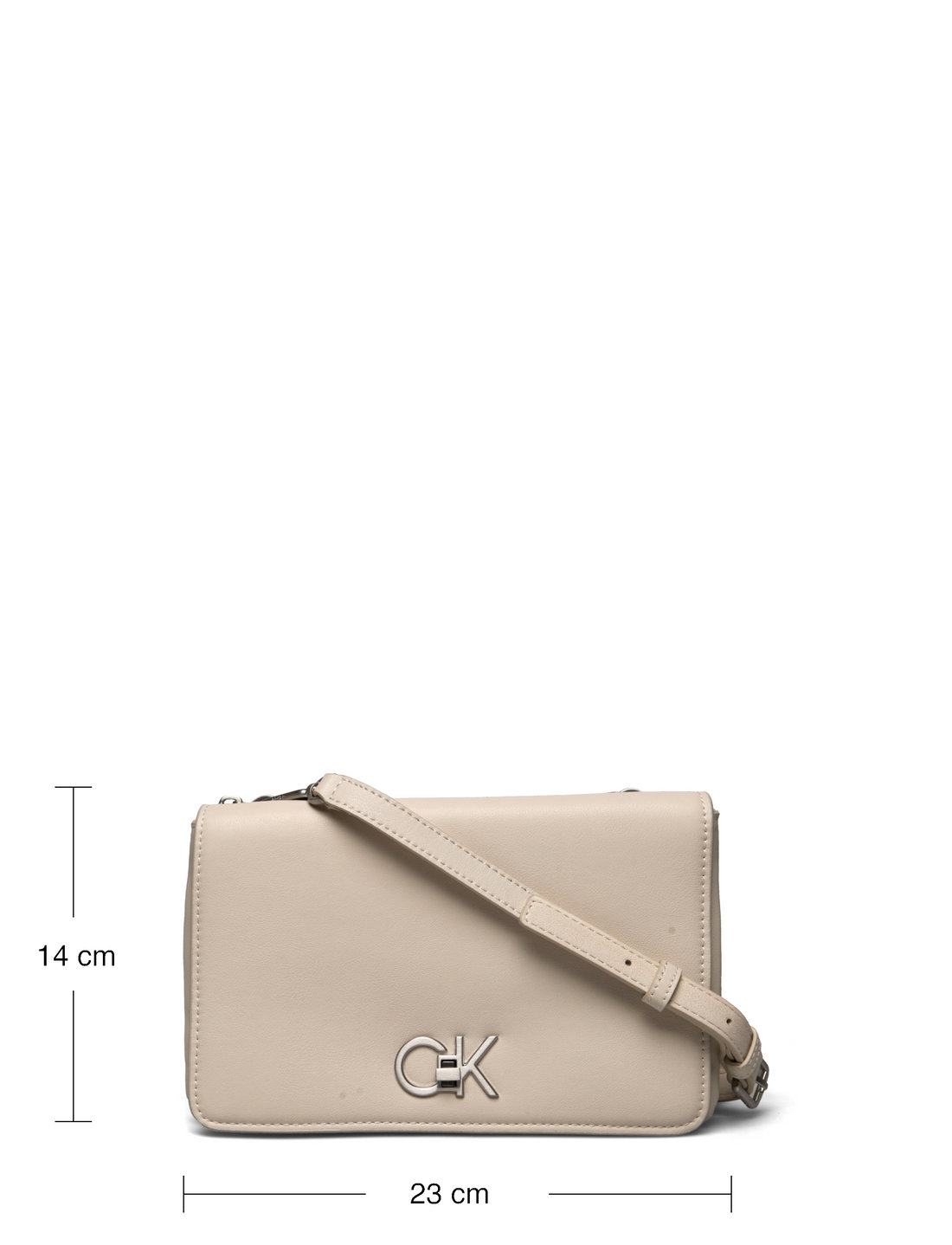 Calvin klein 2025 lock flap crossbody