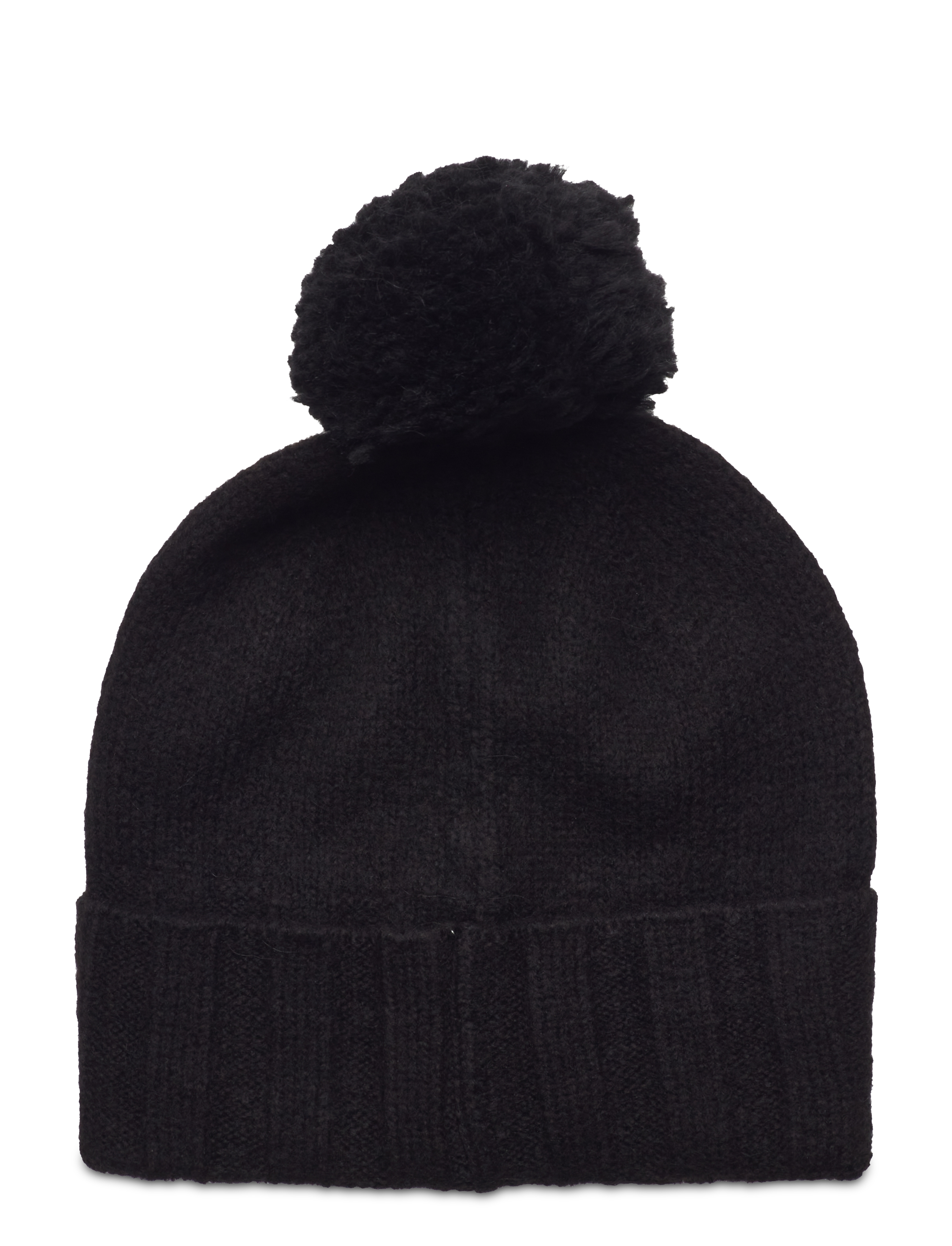 Calvin Klein - LABEL DEFINE RIB BEANIE W/POMPOM - ck black - 1