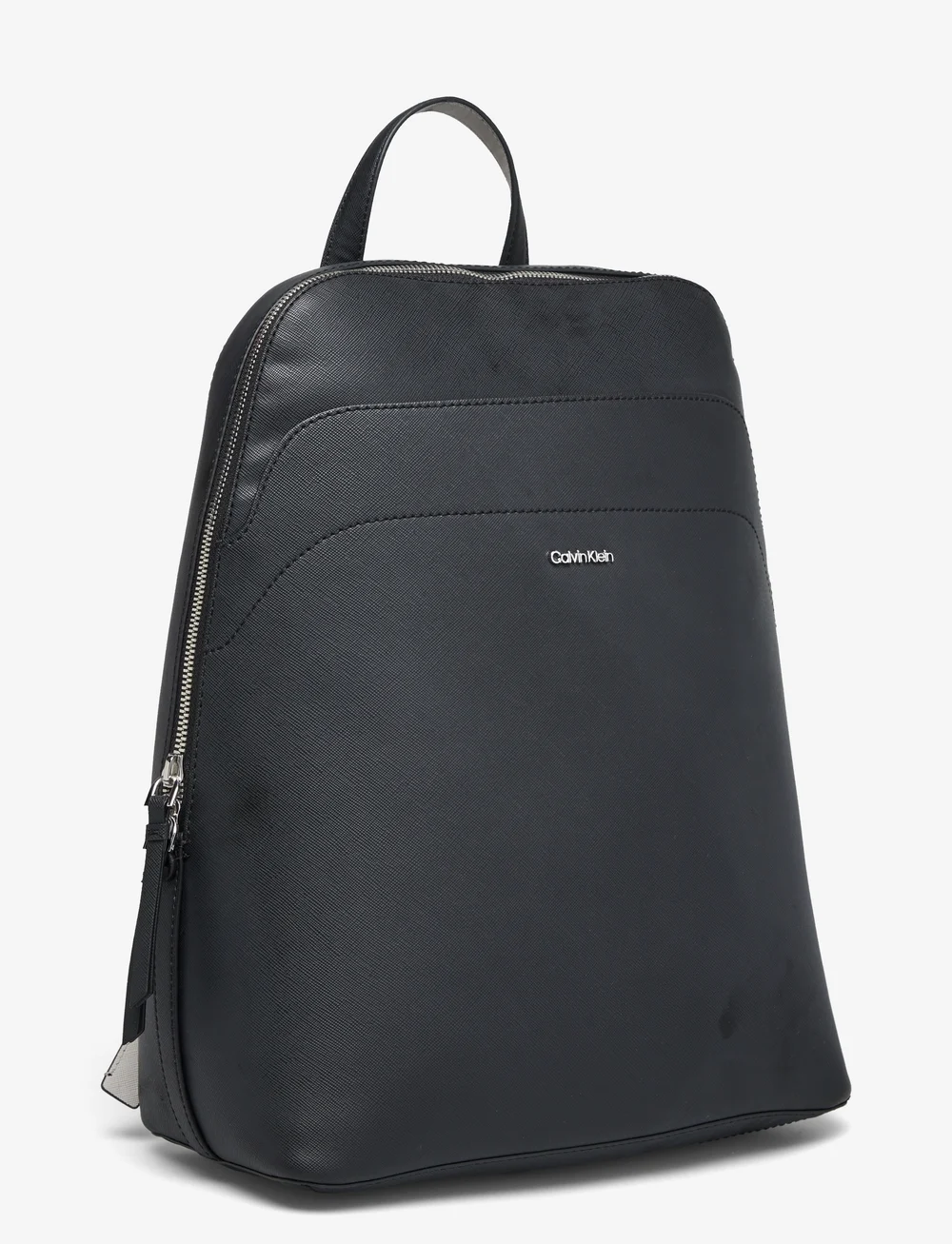 Calvin klein pebble leather backpack hotsell