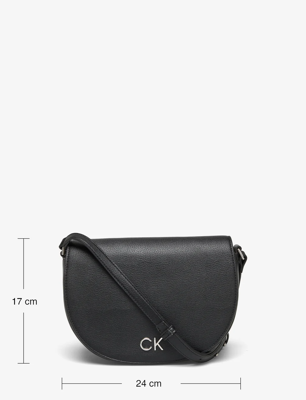 Calvin klein pebble leather 2025 crossbody bag