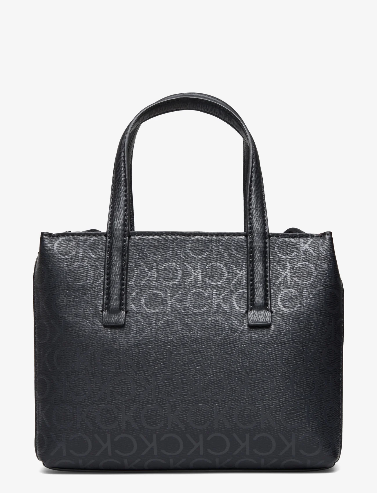 Calvin Klein - CK MUST MINI TOTE_EPI MONO - pirkinių krepšiai - black epi mono - 1