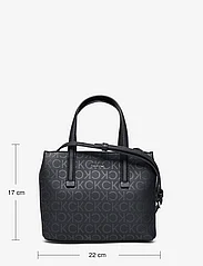 Calvin Klein - CK MUST MINI TOTE_EPI MONO - tote bags - black epi mono - 5
