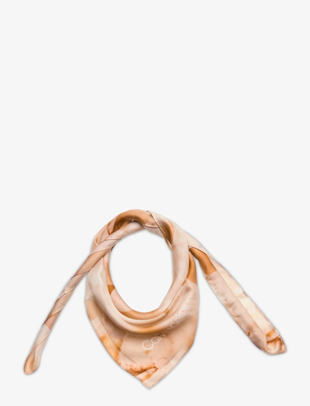 Calvin Klein Silk Floral Print Bandana Scarves Boozt