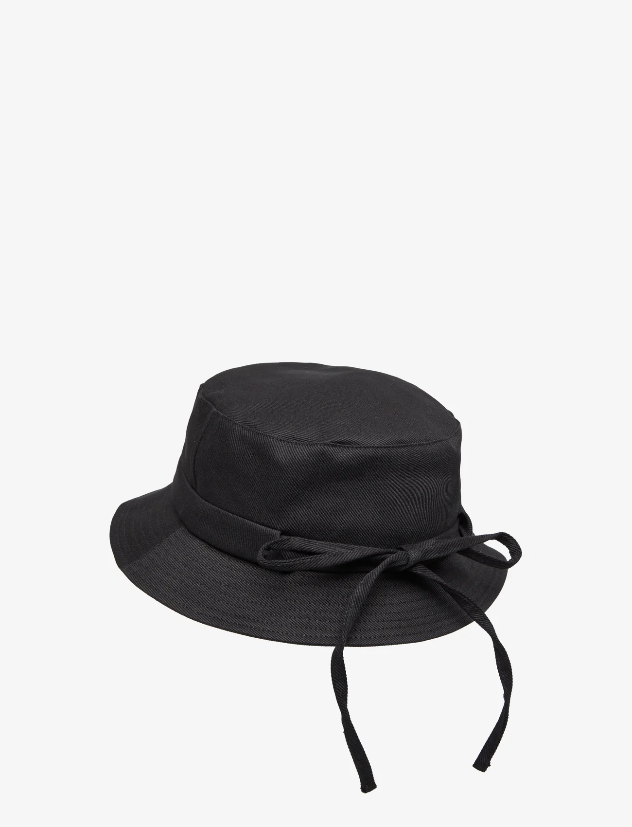 Calvin Klein - METAL LETTERING CANVAS BUCKET - kibirėlio formos kepurės - ck black - 1