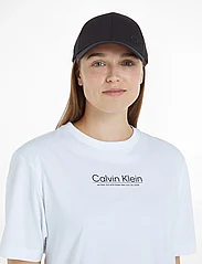 Calvin Klein - CK COTTON CAP - laveste priser - ck black - 3