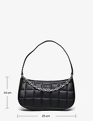 Calvin Klein - SQUARE QUILT CHAIN ELONGATED BAG - birthday gifts - ck black - 5
