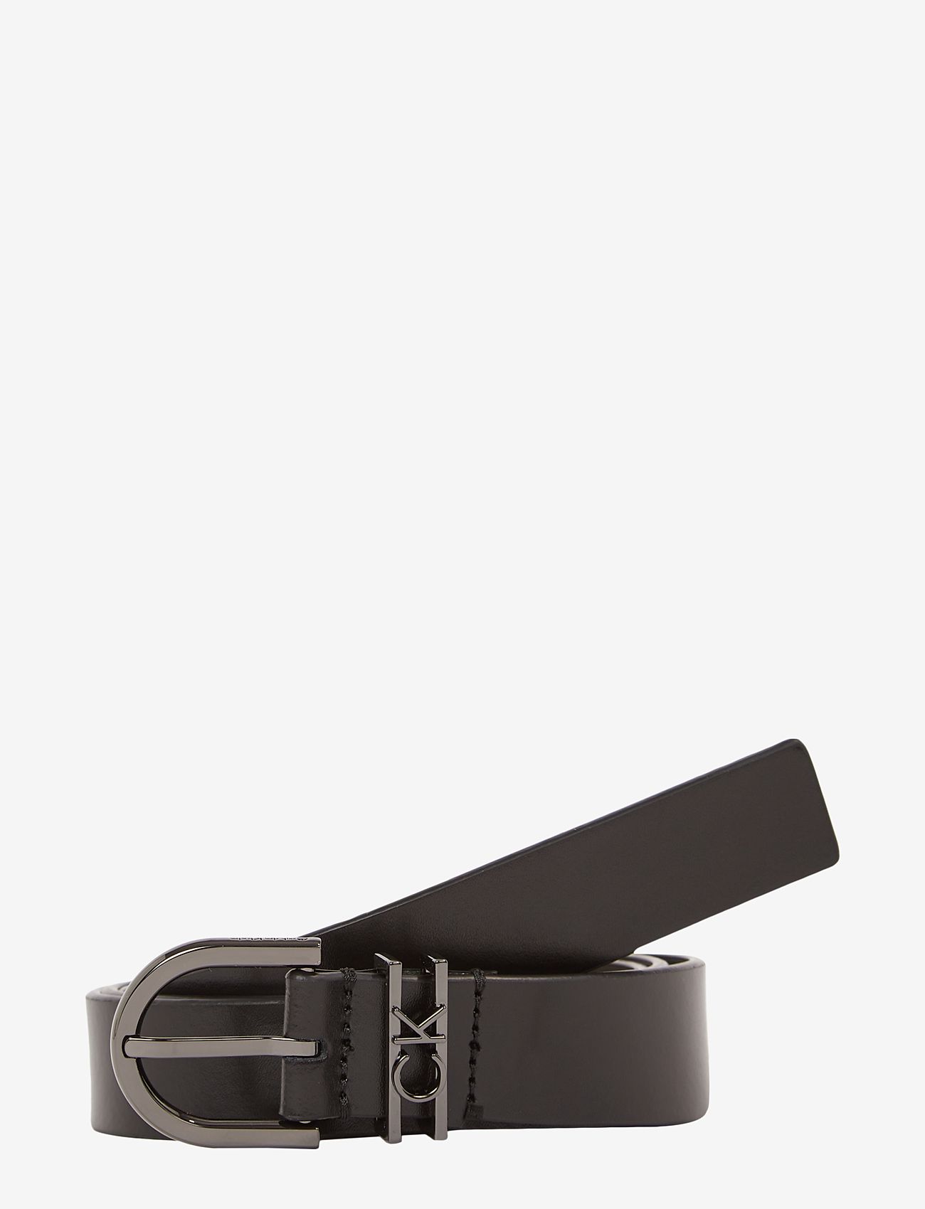 Calvin Klein - CK LOOP RND BUCKLE BELT 2.5CM - ck black - 0