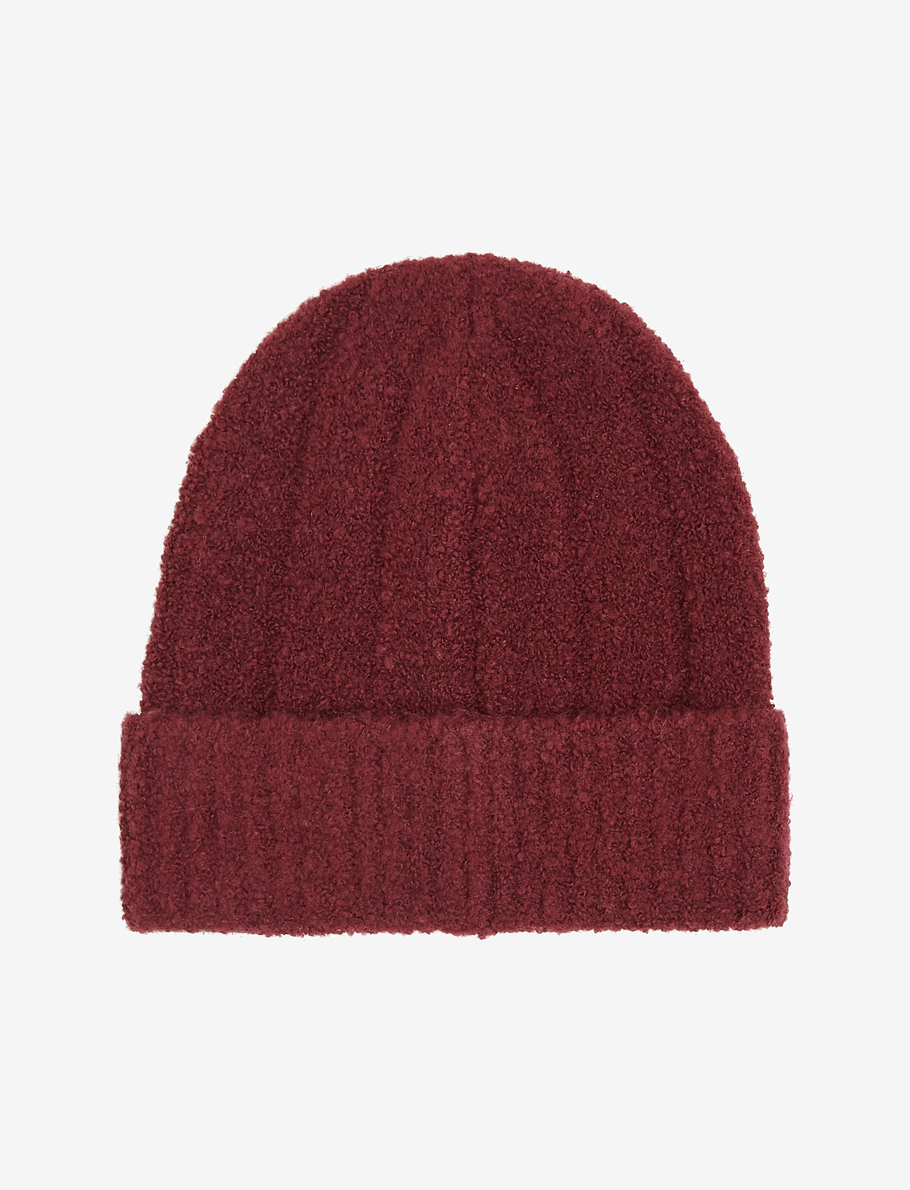 Calvin Klein - MODERN PATCH CHUNKY BEANIE - accessoires - oxblood - 2